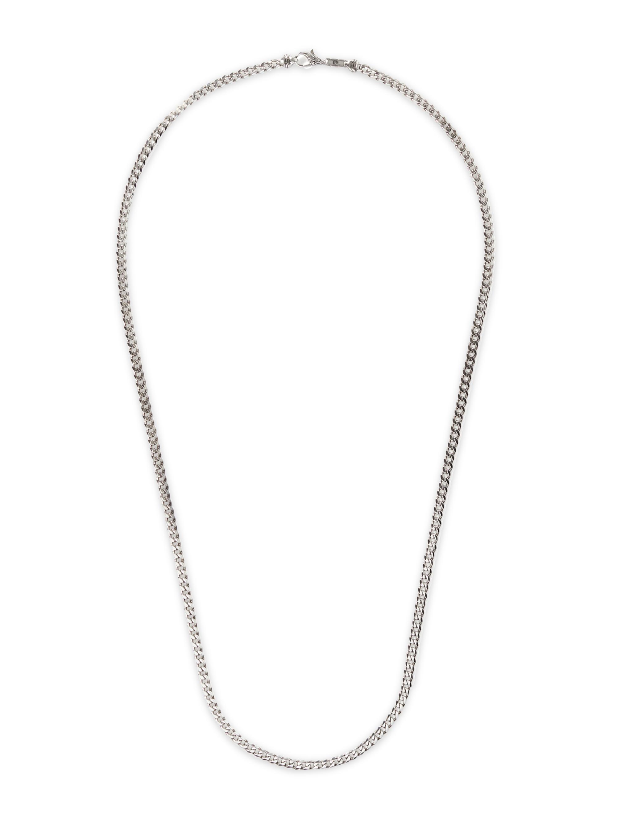 John Hardy Men's Sterling Silver Curb Chain Necklace - Silver