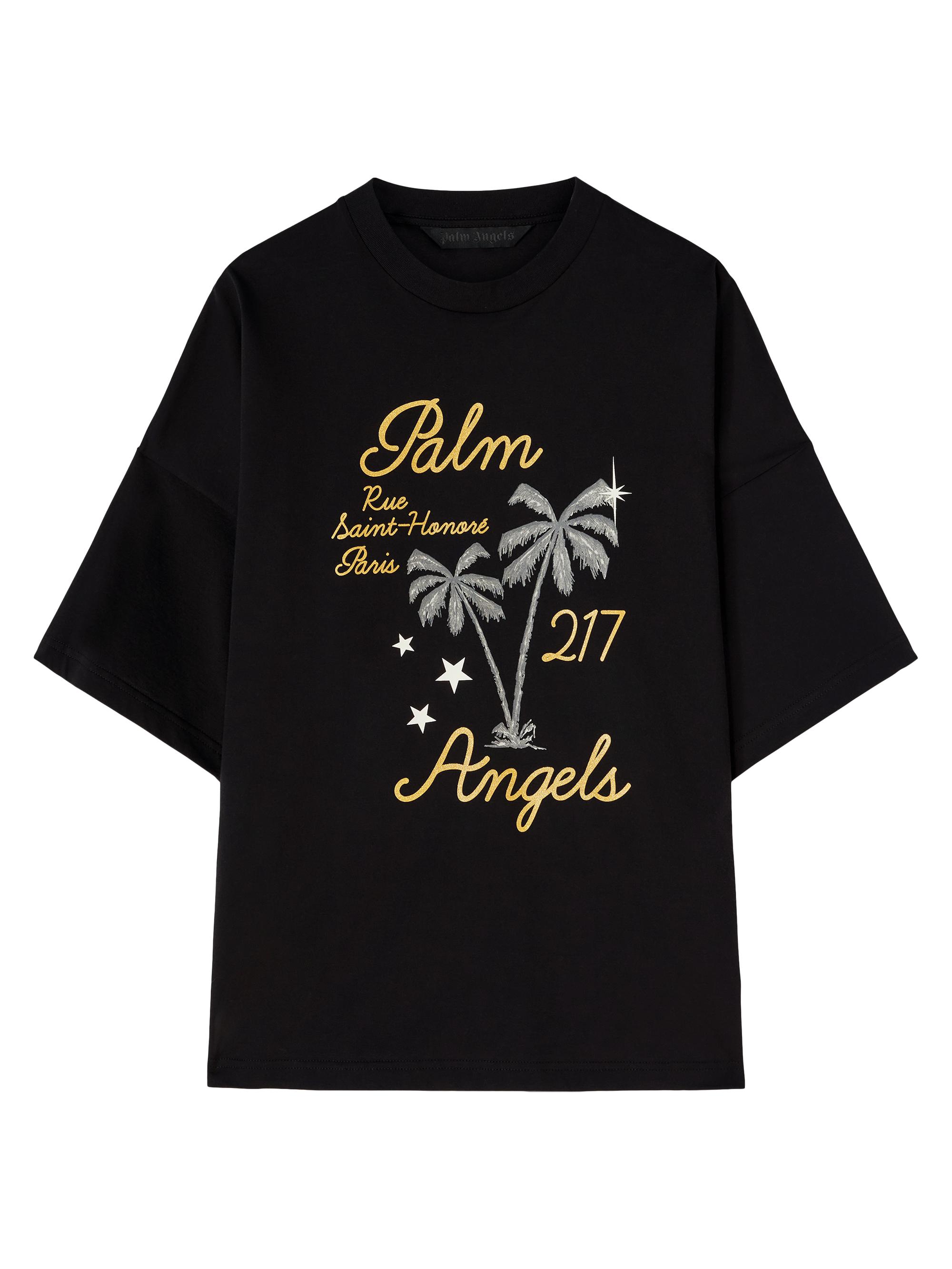 Palm Angels Logo Printed Crewneck T-Shirt | Saks Fifth Avenue