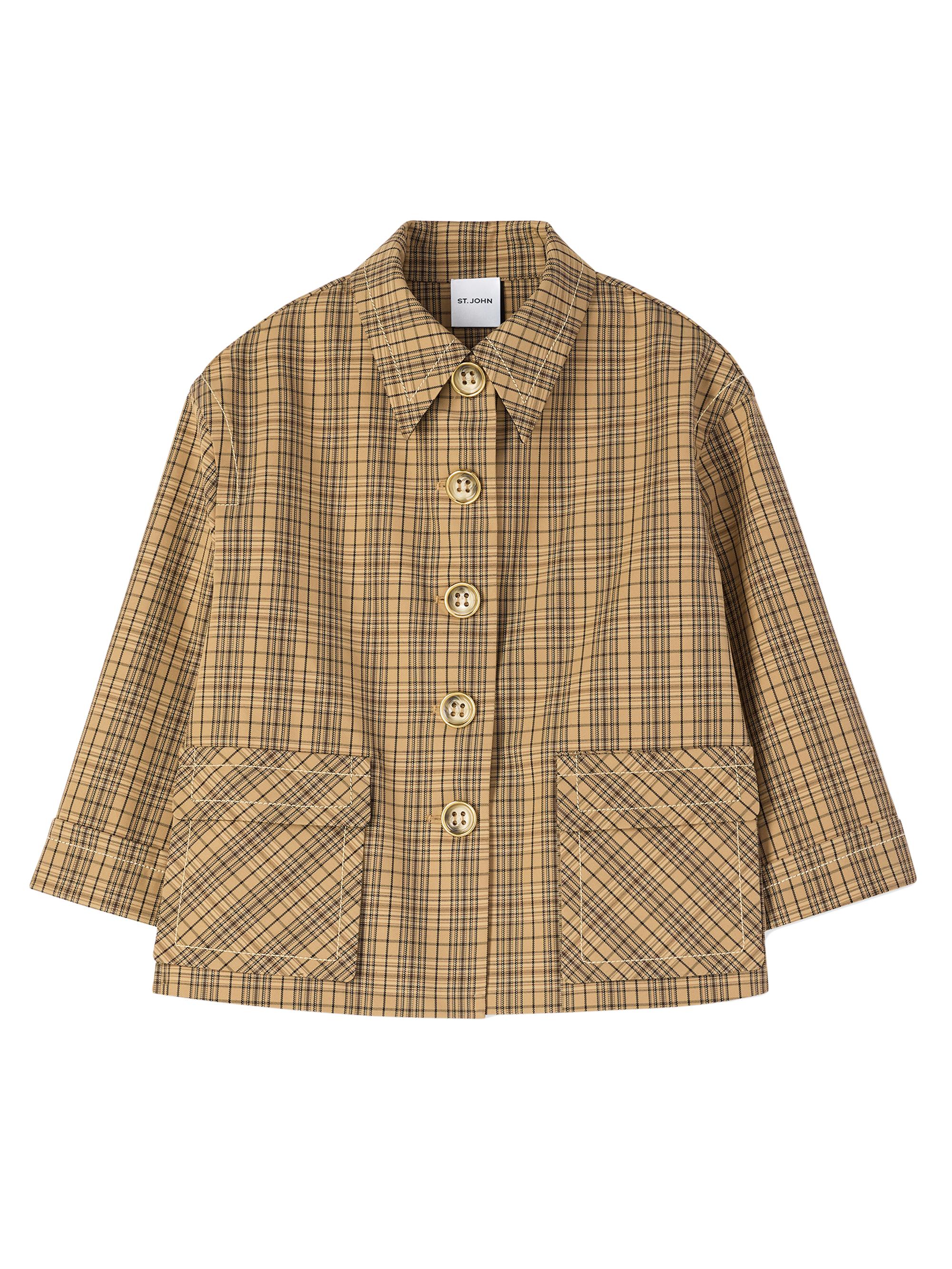 St. John Compact Boucle Knit Jacket | Saks Fifth Avenue