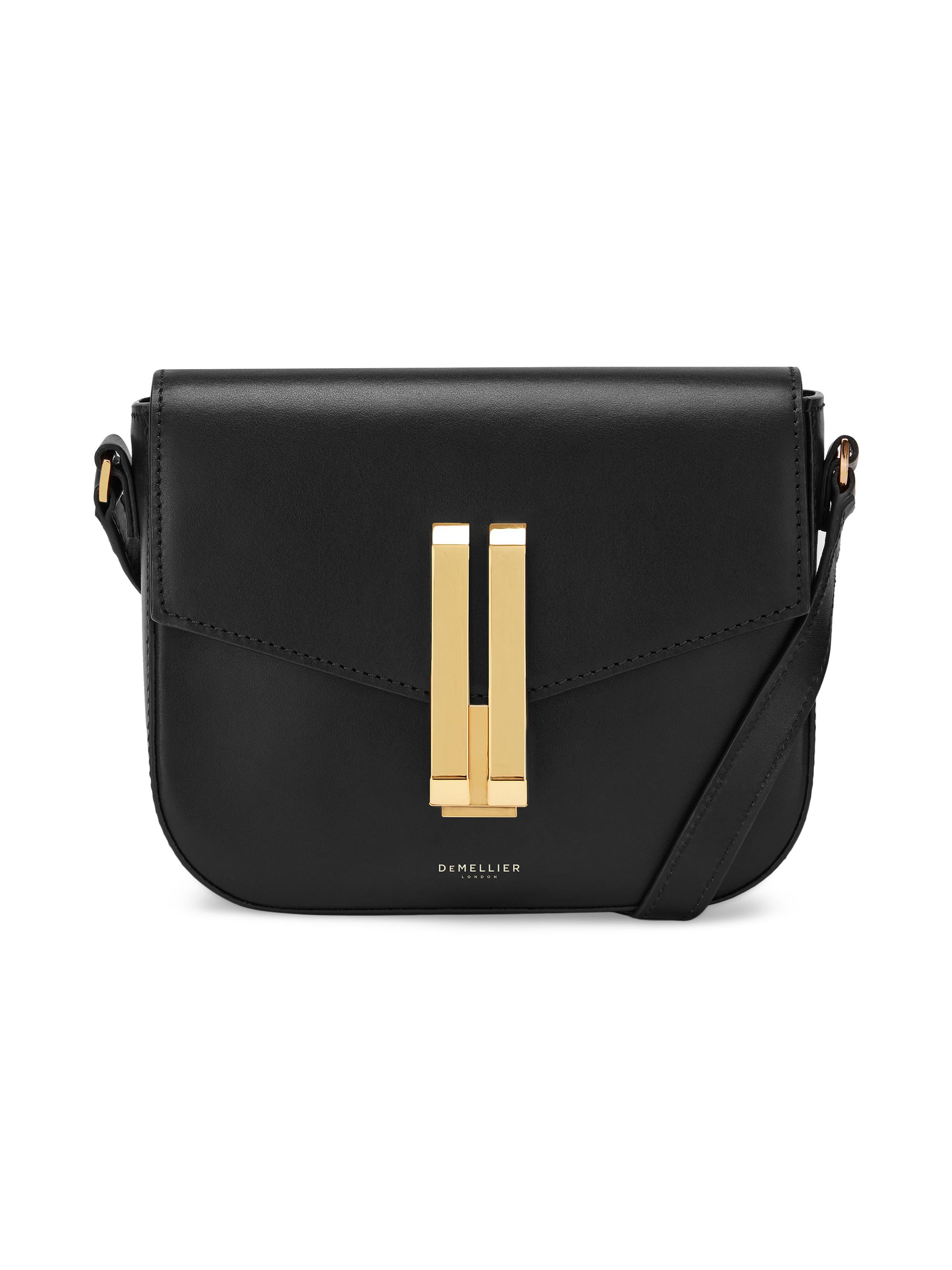 DeMellier Women's  Vancouver Leather Crossbody Bag - Black Smooth