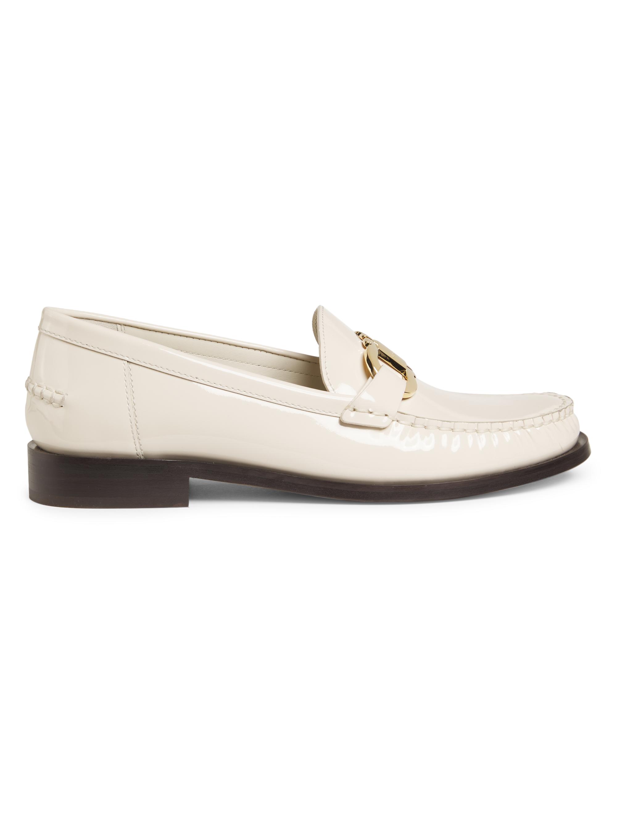 FERRAGAMO Women's Maryan Leather Loafers - Mascarpone