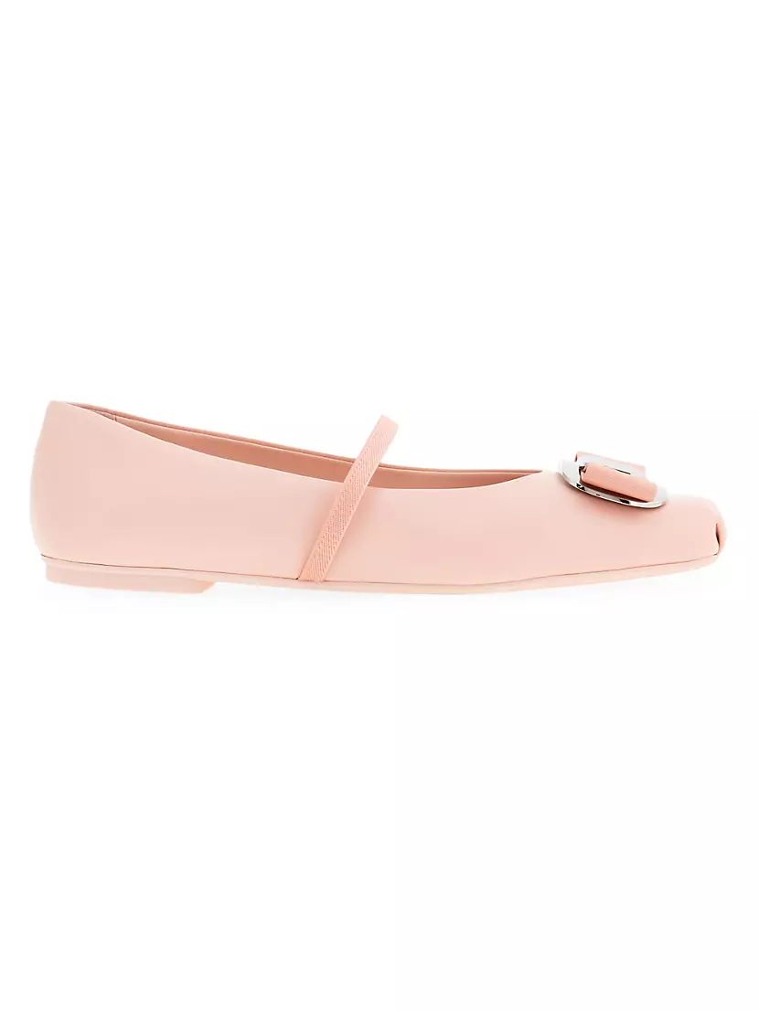 Shop FERRAGAMO Zina Leather Sandals | Saks Fifth Avenue