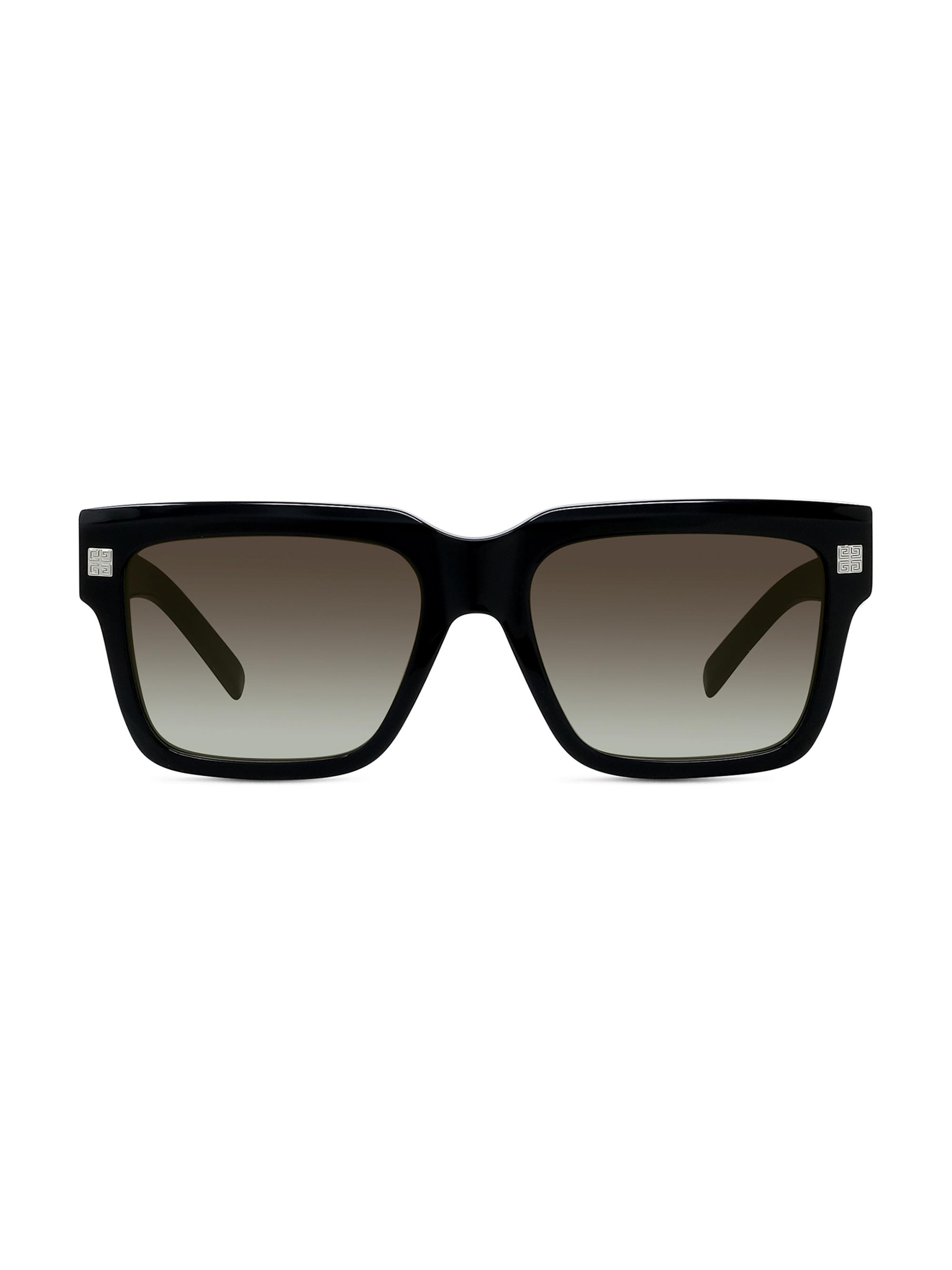 Givenchy Men's GV Day 55MM Square Sunglasses - Shiny Black Gradient | Thumbnail 6