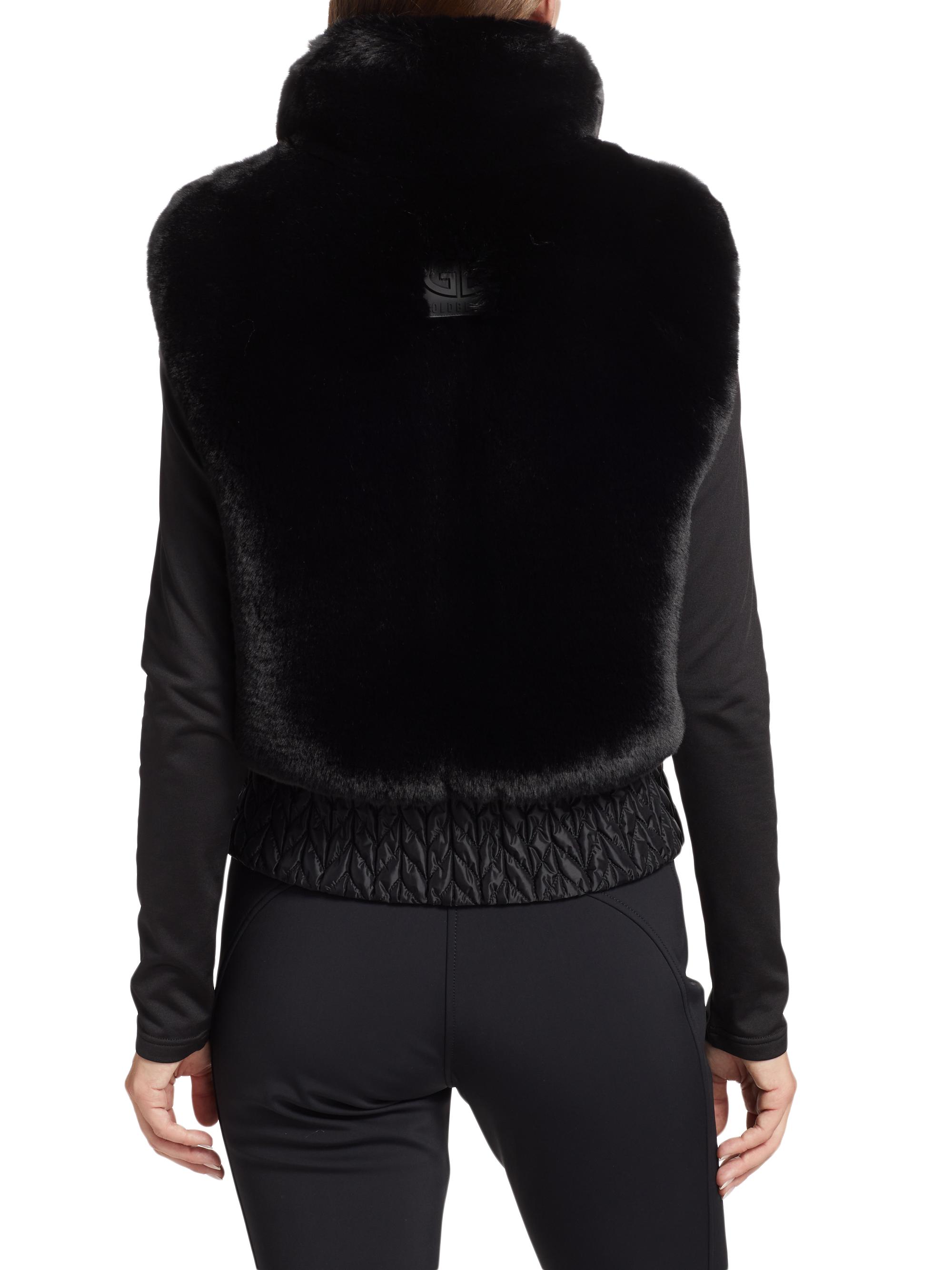 Goldbergh Sophia Faux Fur Bodywarmer | Saks Fifth Avenue
