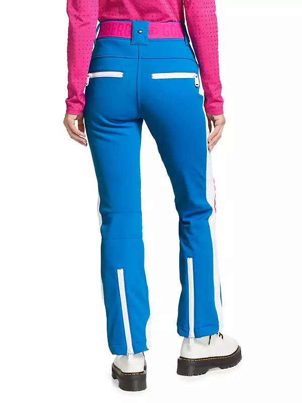 Goldbergh Women's Parry Ski Jumpsuit Faux Border - Electric Blue - Free  Style Sport