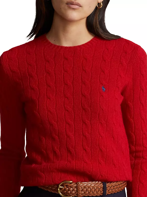 ONLY Caviar Knit Jumper In Red