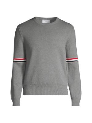 Thom Browne Infant knitted pullover - Grey