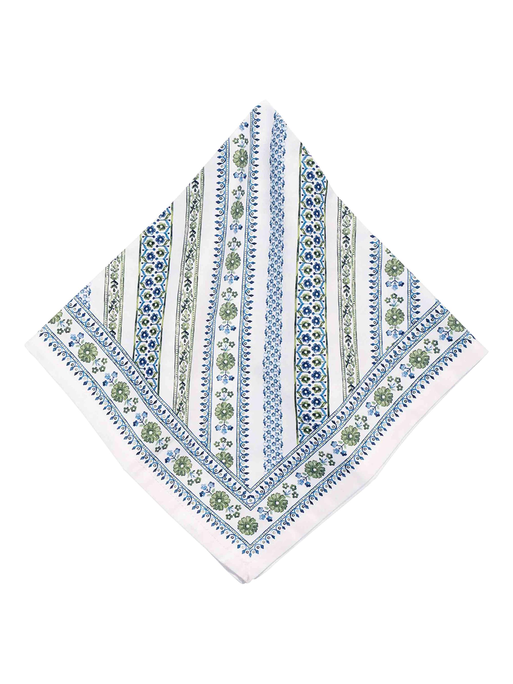 Juliska Seville Striped Napkin - Green