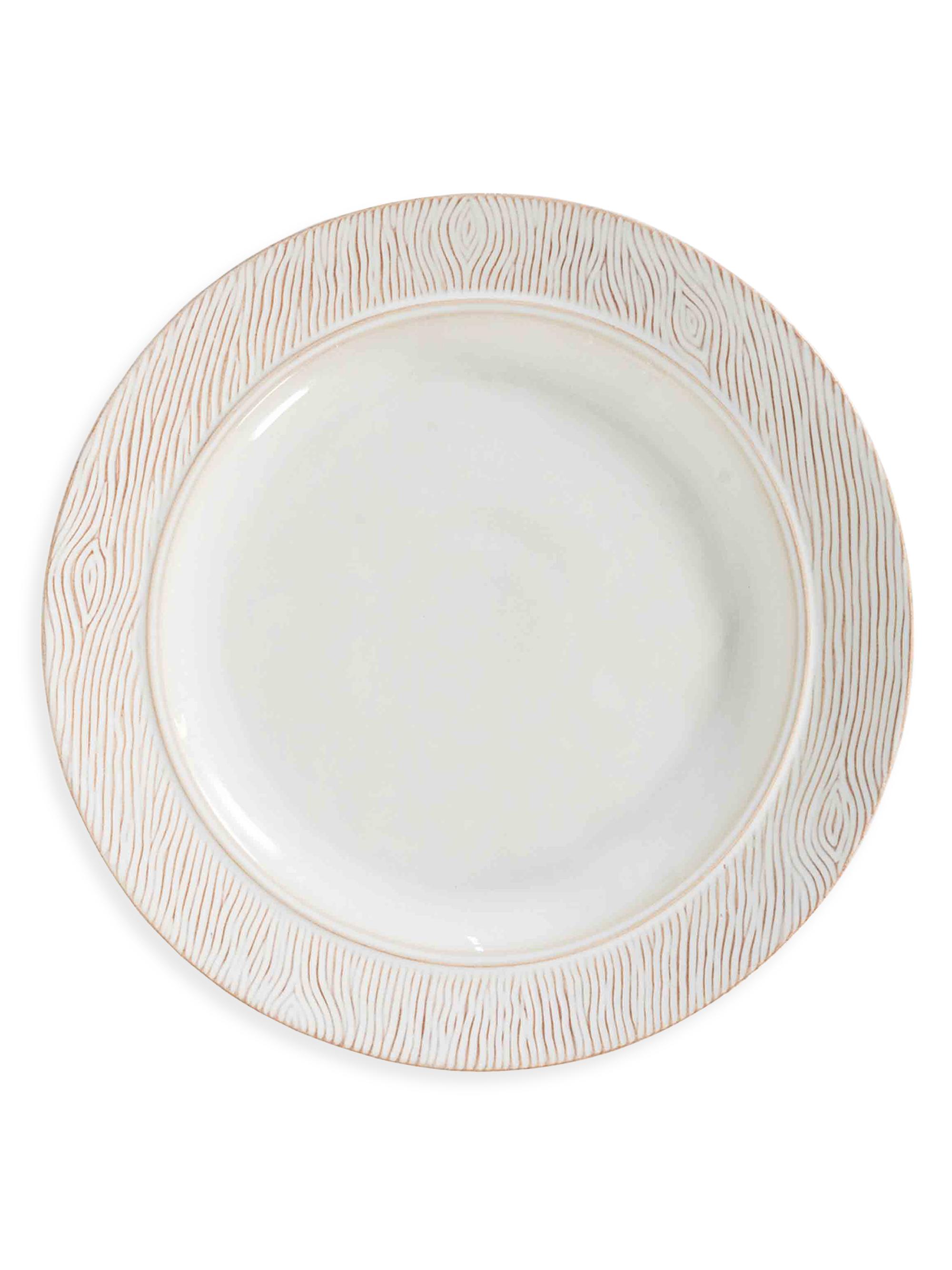 Juliska Blenheim Oak Dinner Plate - White Wash