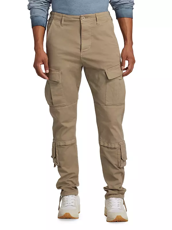 Alex  Ankle Length Medium Weight Tapered Men's Pants with Pockets