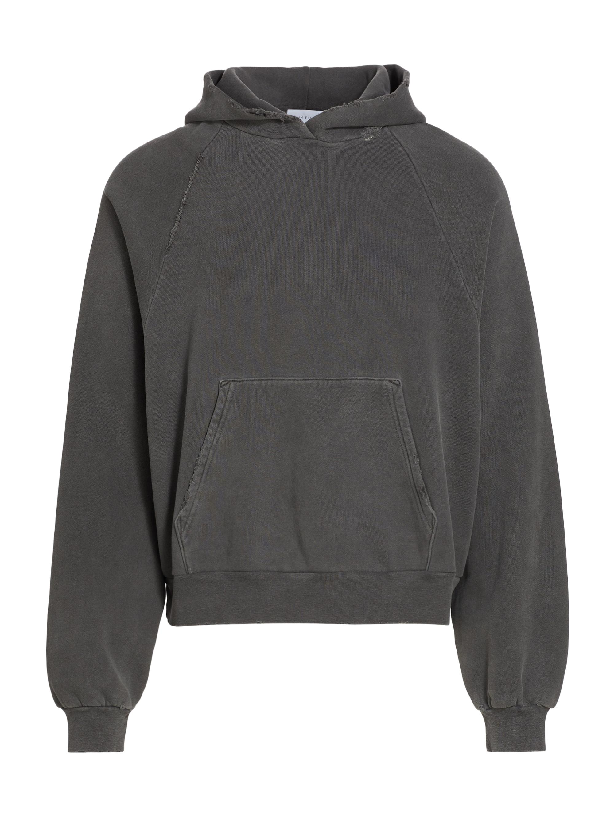 John Elliott Folsom Cropped Raglan Hoodie | Saks Fifth Avenue