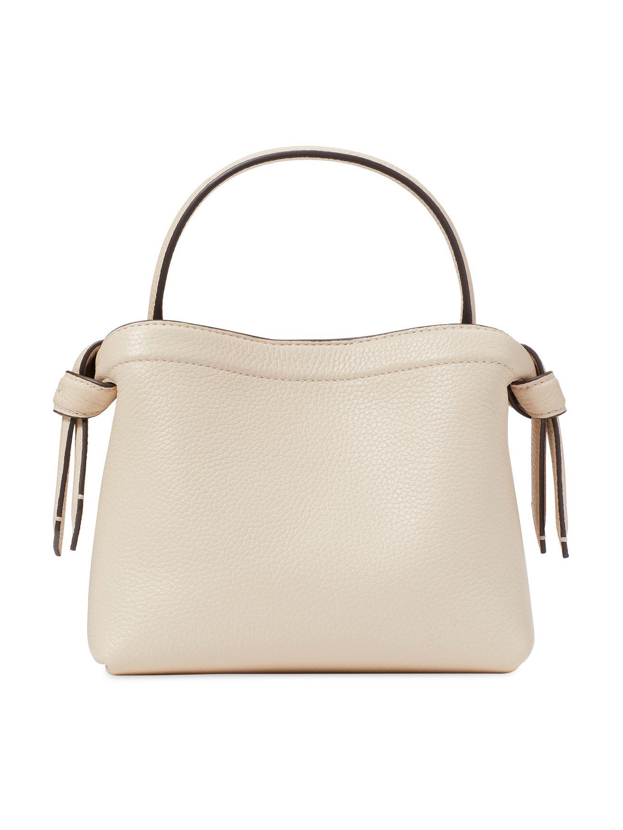 kate spade new york Knott Mini Pebbled Leather Top Handle Bag