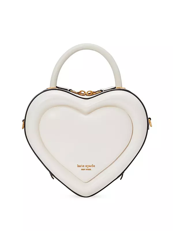 Chanel White 2023 Mini Candy Heart Flap Bag