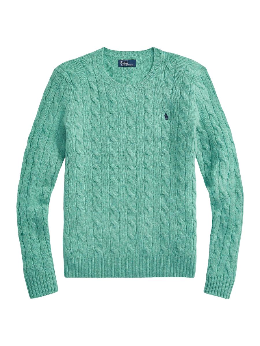 こなみなみ Ralph Lauren 7114887C6 Polo Ralph Lauren Julianna Cable-Knit Wool-Cashmere Sweater | Saks