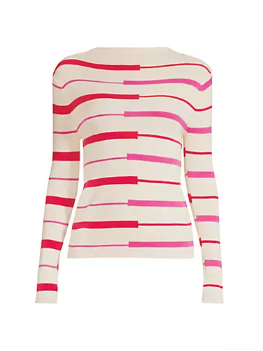 Marie Merino Wool Striped Sweater