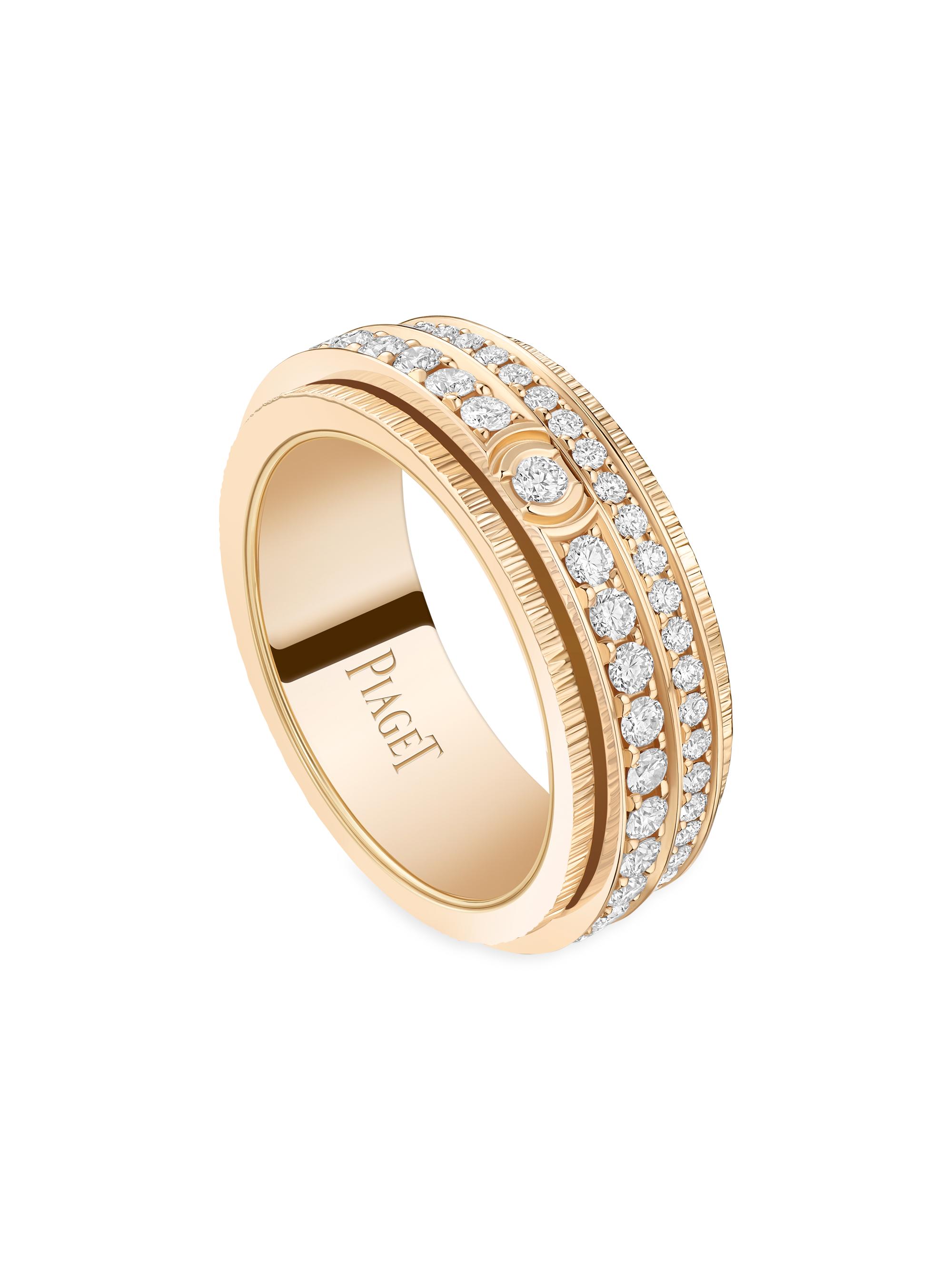 Piaget Women's Possession 18K Rose Gold & 1.09 TCW Diamond Band - Rose Gold