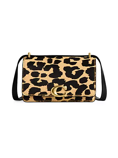 Coach Bandit Leopard Print Shoulder Crossbody Bag