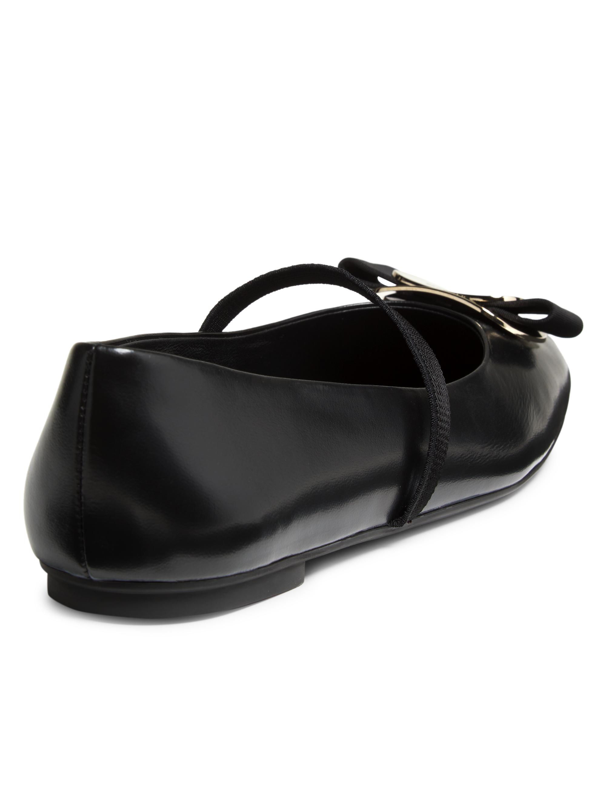 ★イタリア製 Salvatore Ferragamo ★26cm EE 内外美品 New Vara plate ballet flat - Women | Ferragamo
