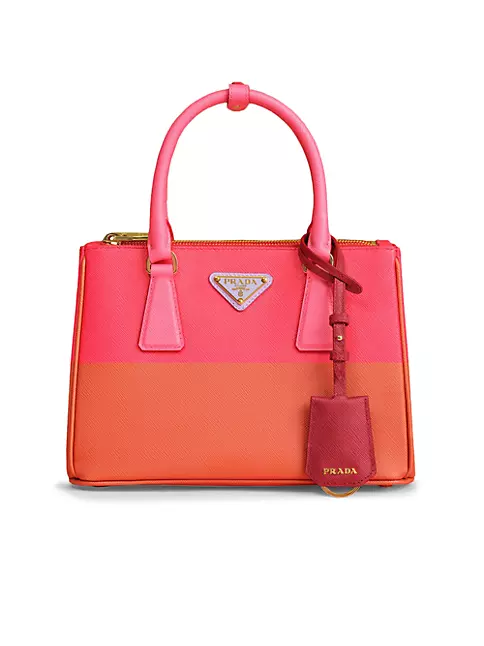 Shop Prada Small Galleria Saffiano Special Edition Bag