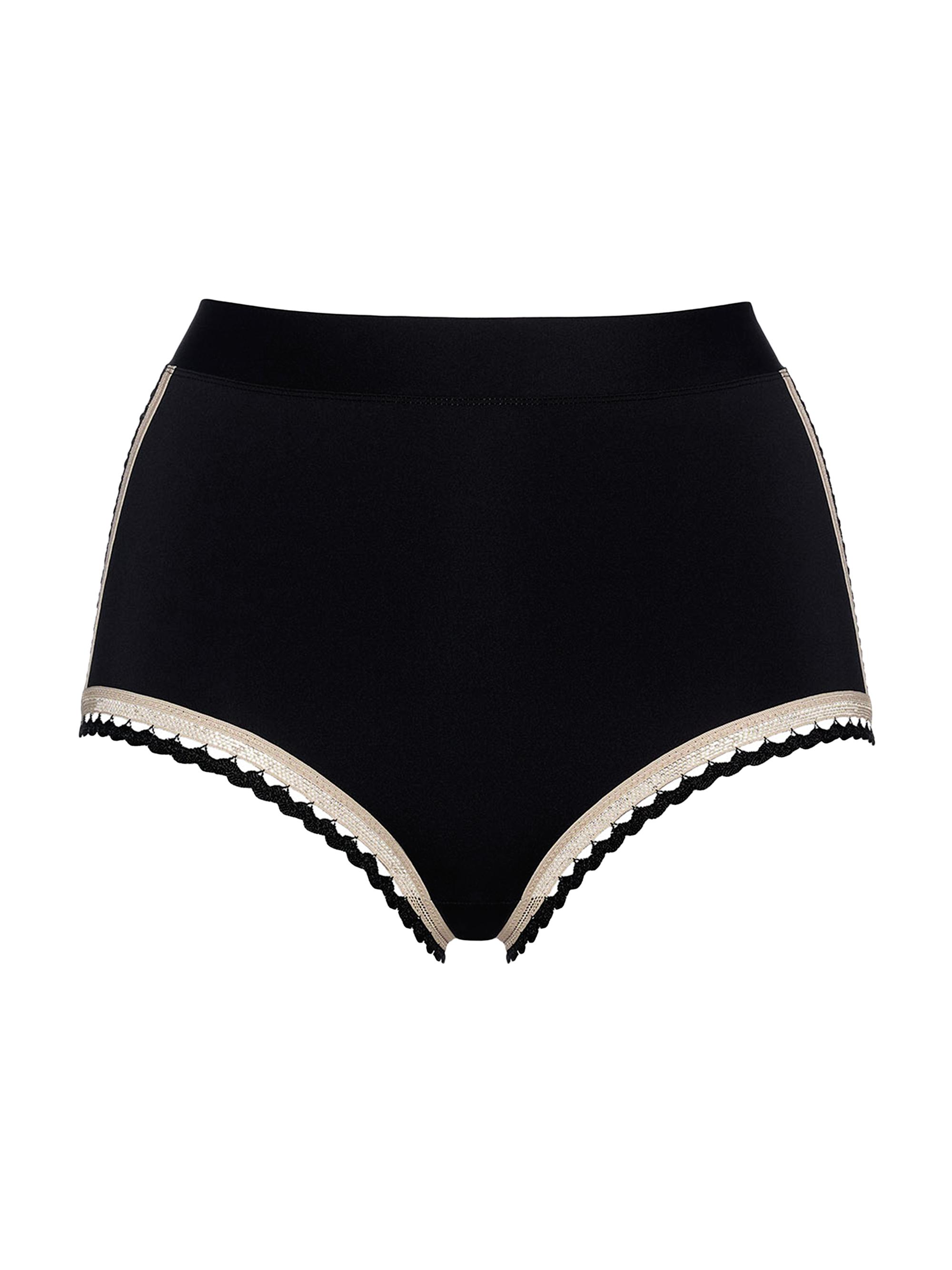 ERES Women's Tempo Jersey High-Waisted Briefs - Noir Rose Petale