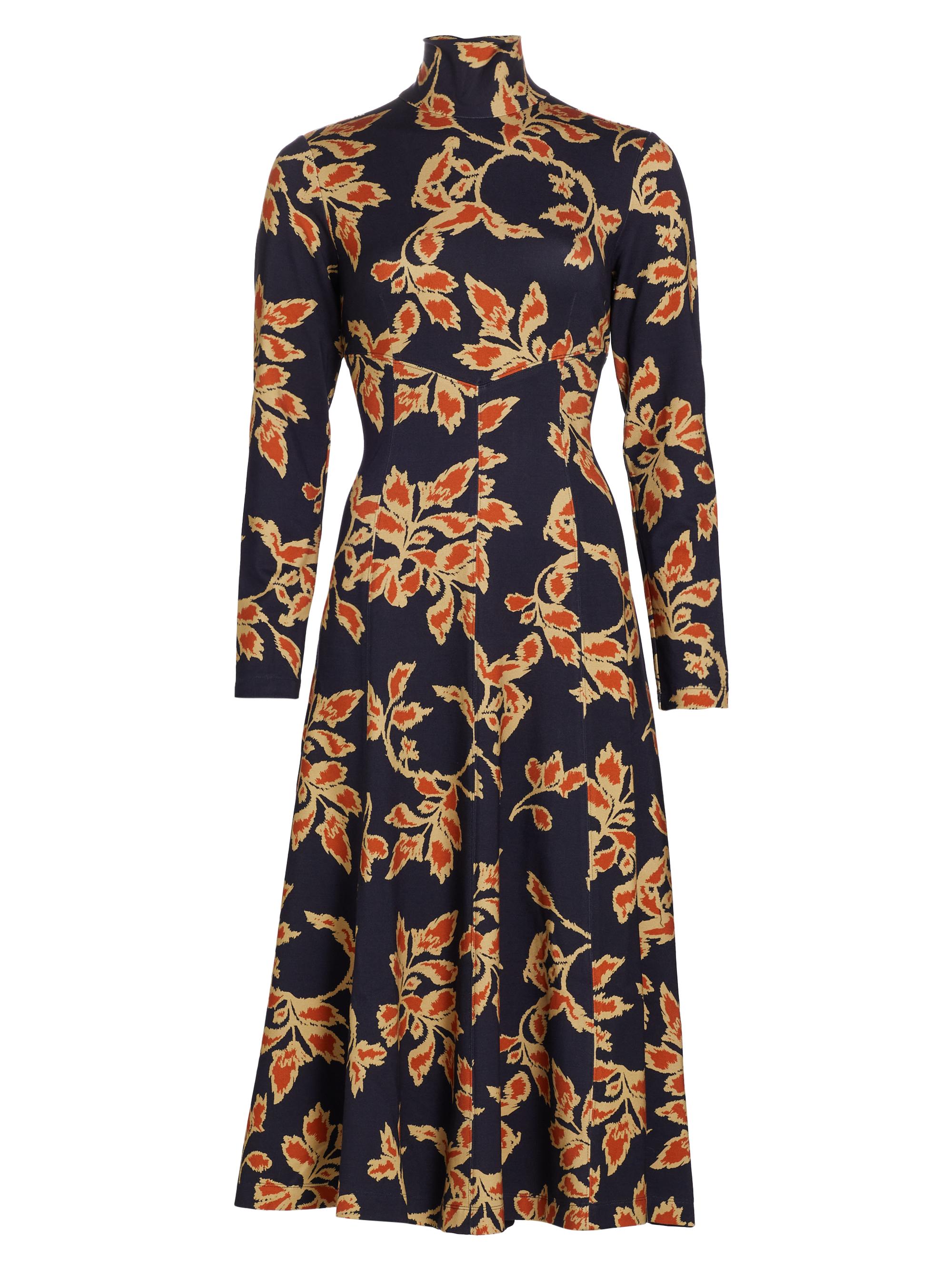 slim fit dress slacks Retro Radiance Fit & Flare Dress – ModCloth main image 0