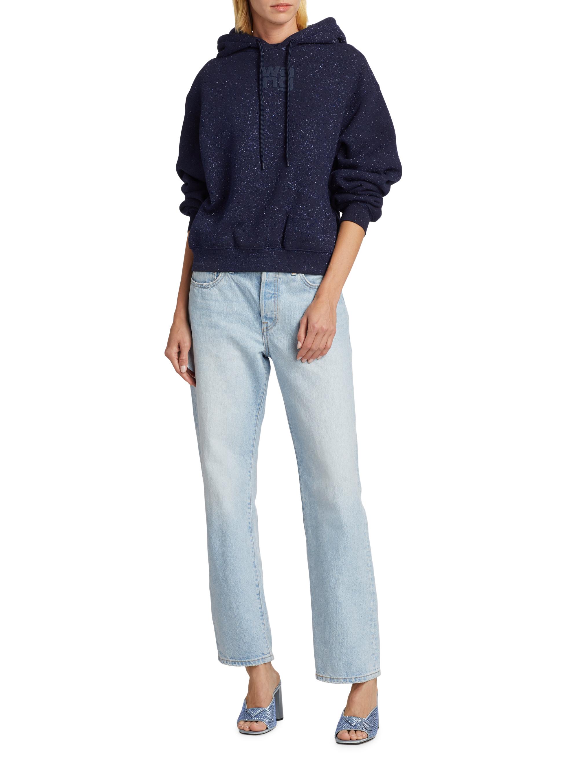 Alexanderwang スウェット Designer High Waisted Sweatpants | Terry Sweatpants