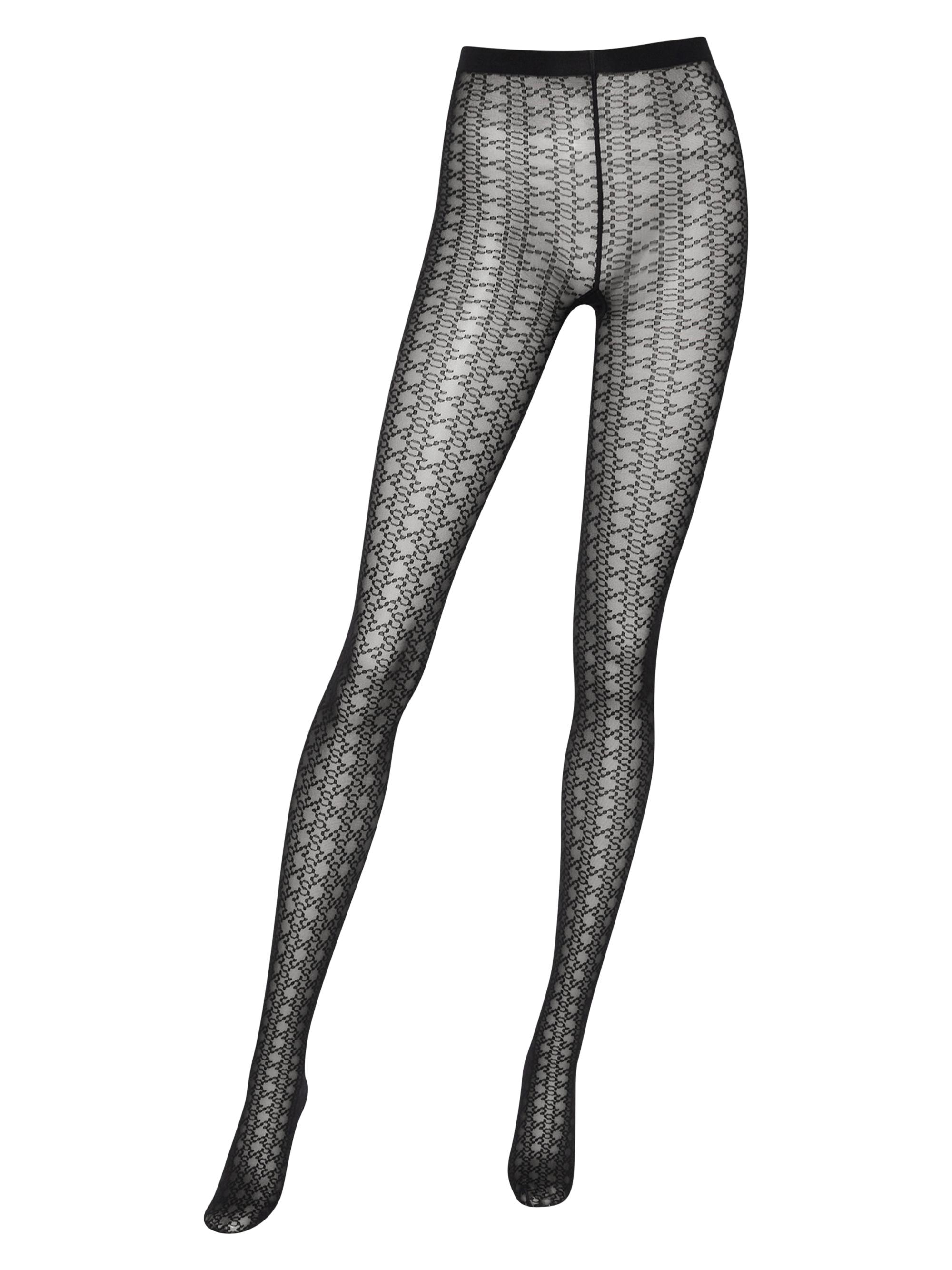 Wolford Women's SIMKHAI x  Sheer Logo Tights - Black