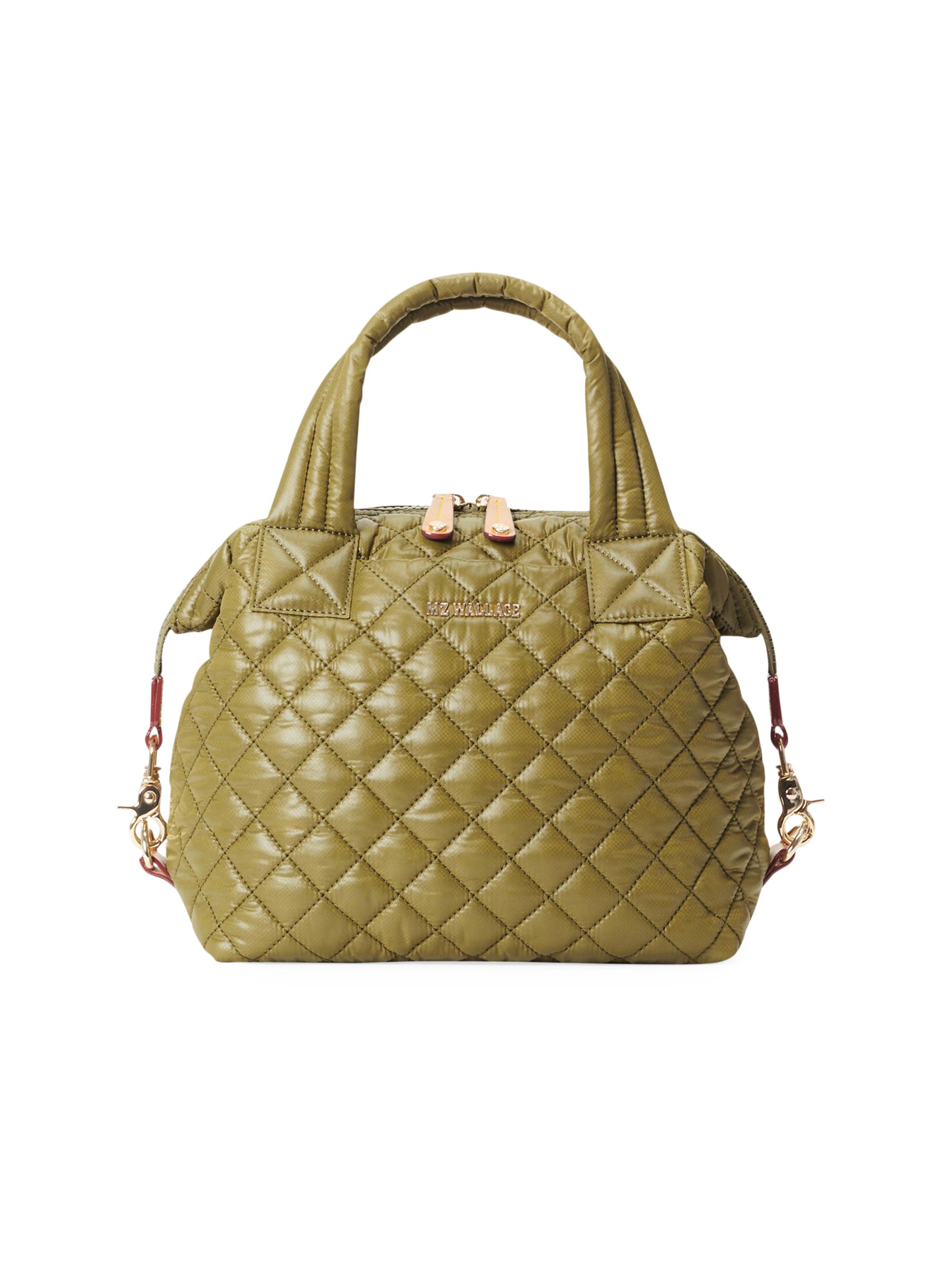 MZ Wallace Women's  Metro Sutton Deluxe Shoulder Bag - Moss