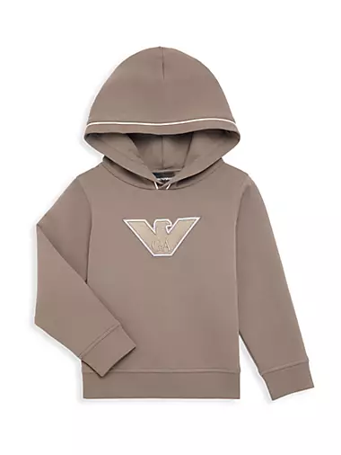 Emporio Armani Monogrammed hoodie, Men's Clothing