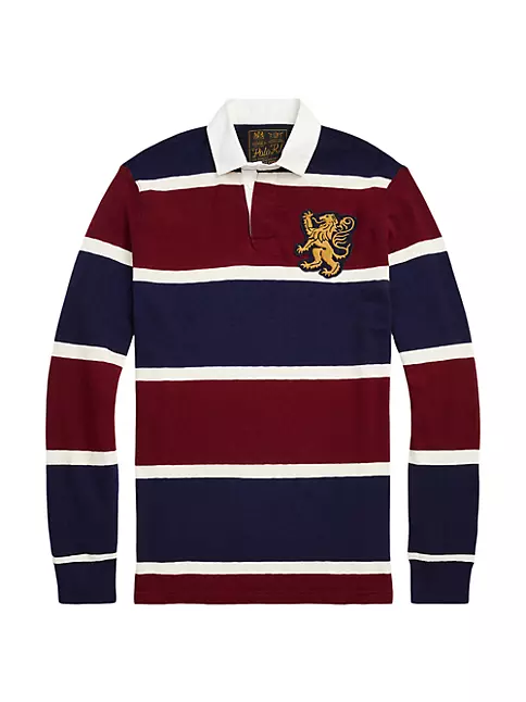 Polo Ralph Lauren Men's Classic Fit Striped Rugby Shirt