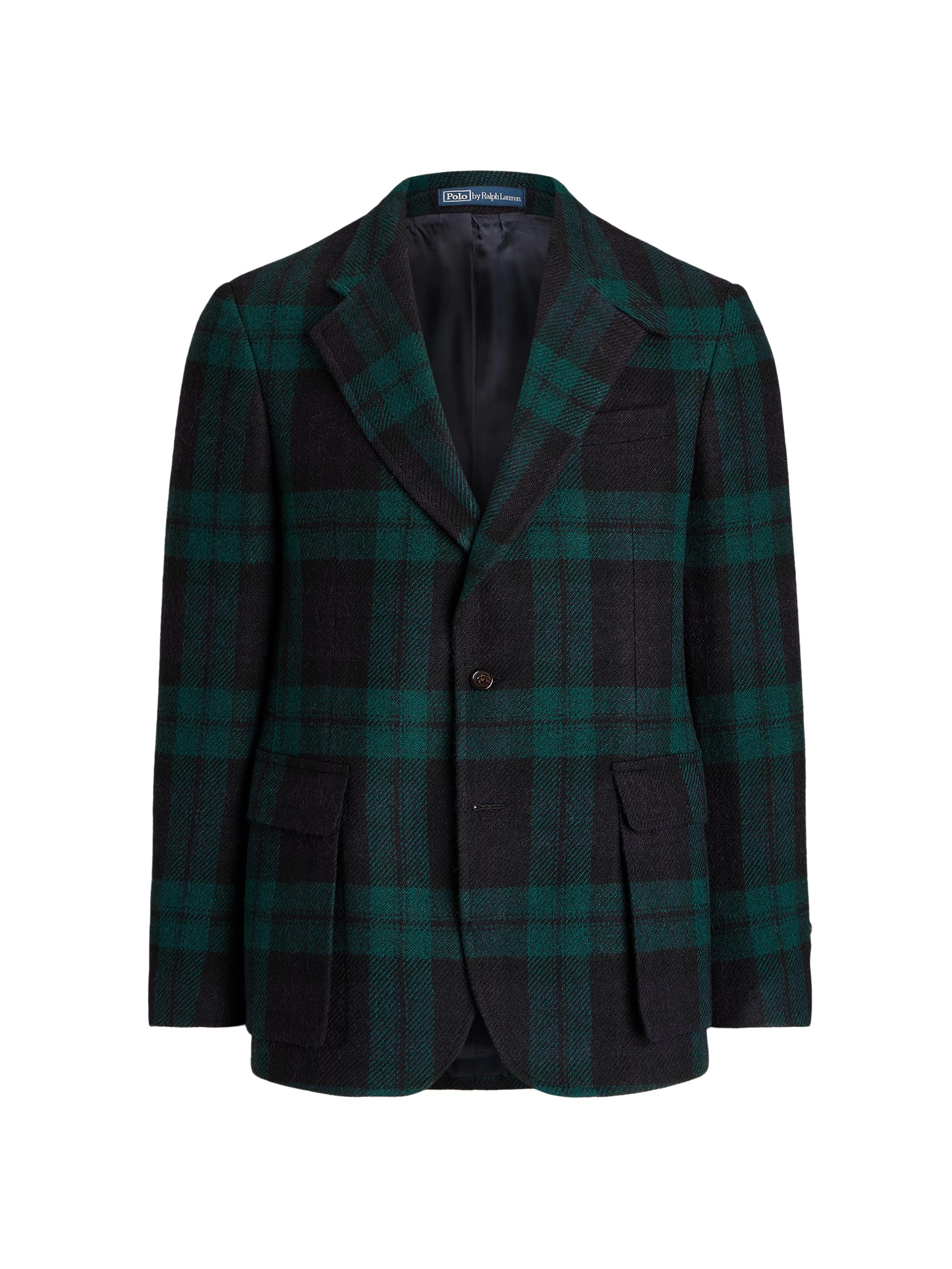 Polo Ralph Lauren Blackwatch Plaid Wool Single-Breasted Sport Coat - Main Image