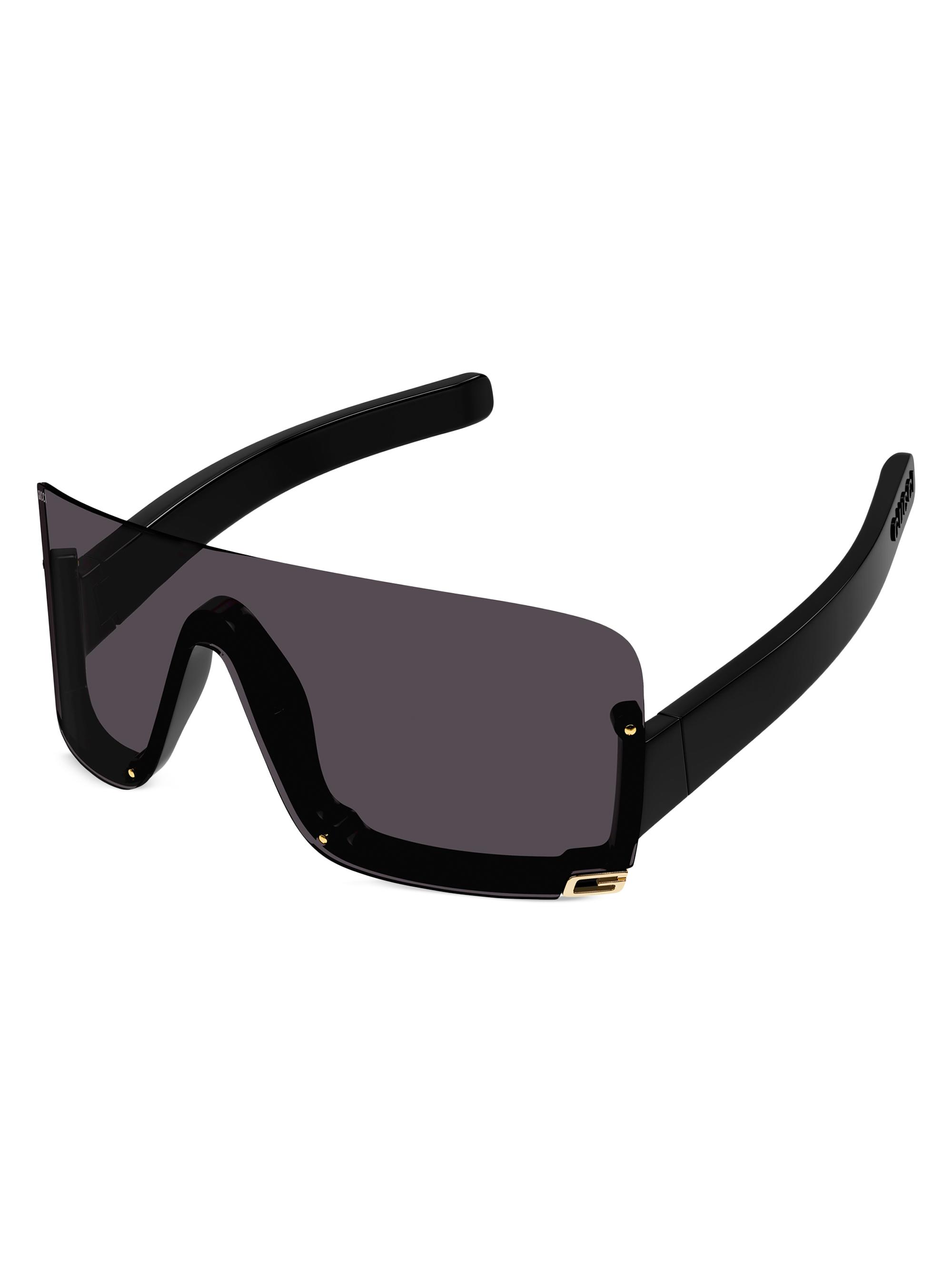 Gucci Women's Fs Evolution Fashion Show 99MM Mask Sunglasses - Black