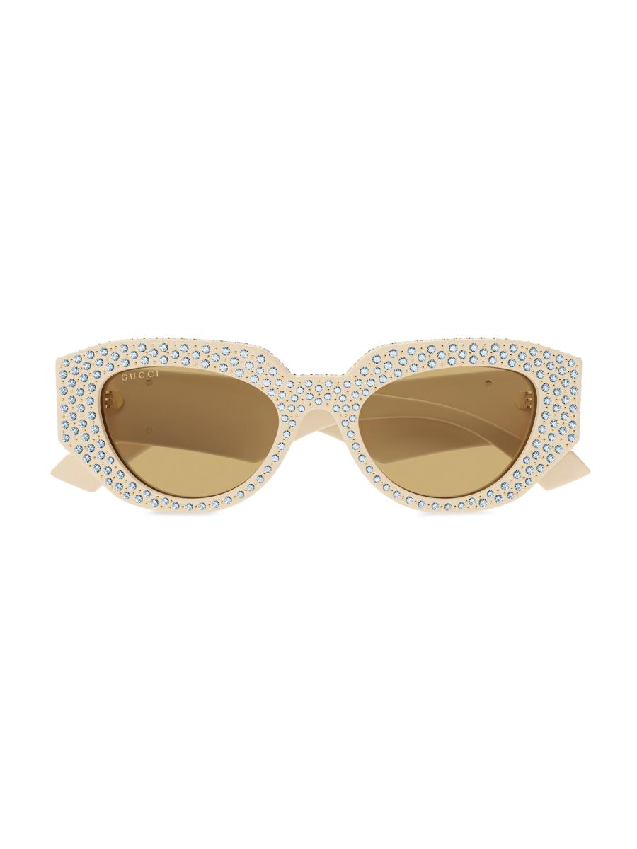 Gucci Gucci Generation 51MM Geometric Sunglasses | Saks Fifth Avenue