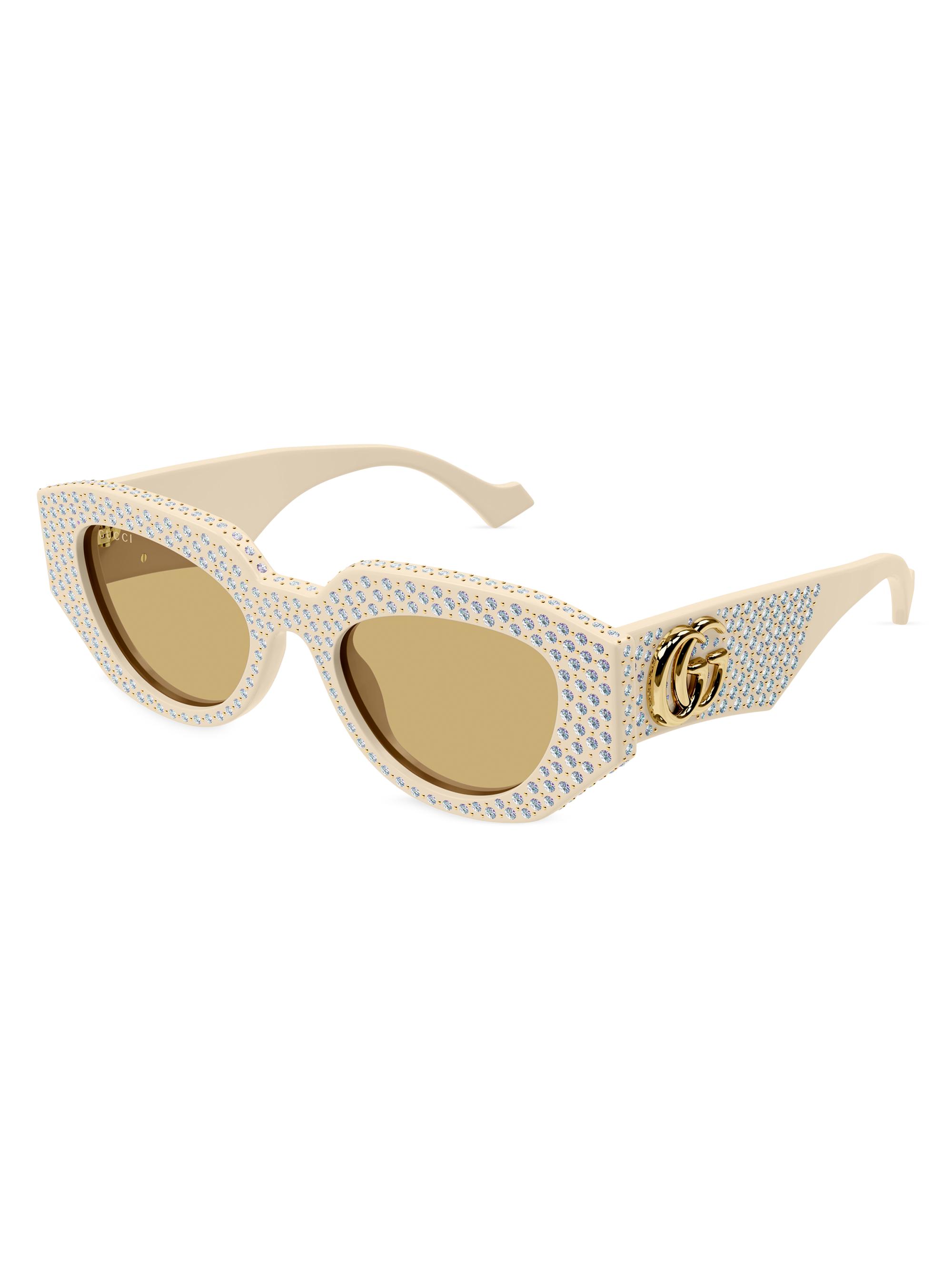 Gucci Gucci Generation 51MM Geometric Sunglasses | Saks Fifth Avenue
