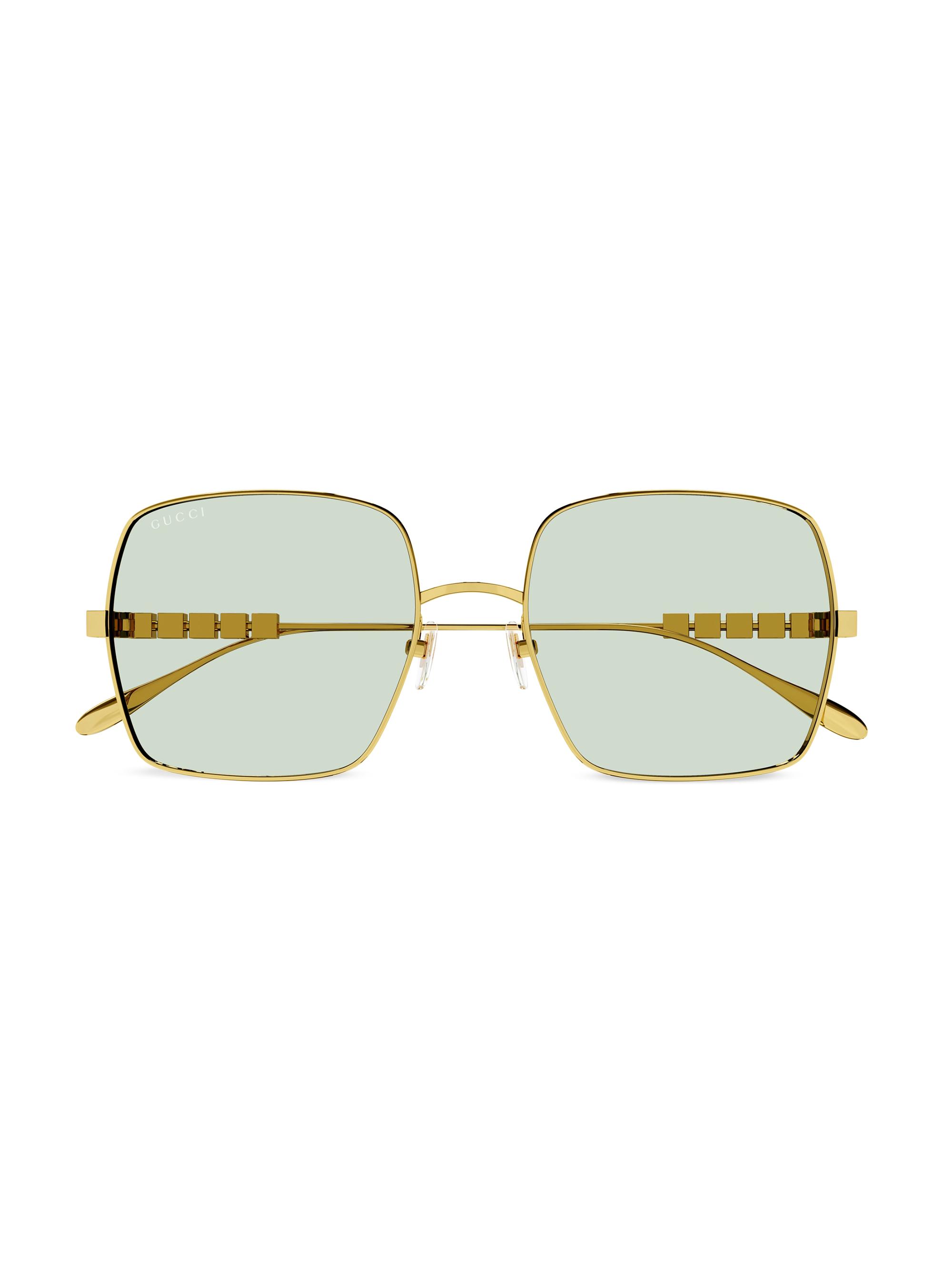 Gucci Horsebit 62MM Geometric Sunglasses | Saks Fifth Avenue