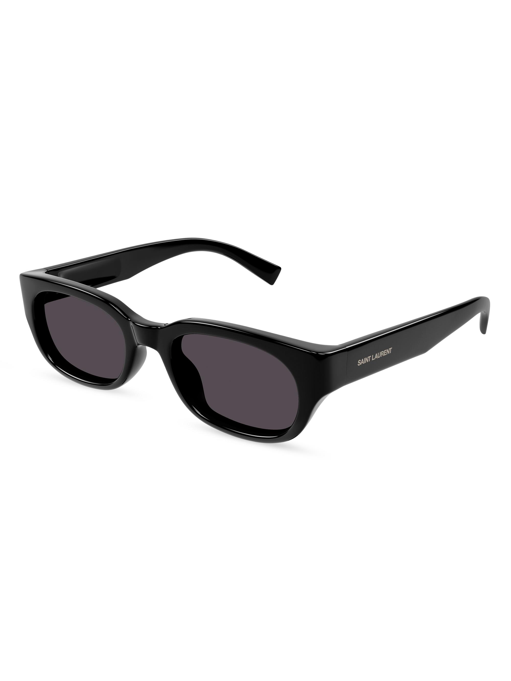 Saint Laurent Script Rectangular Sunglasses | Saks Fifth Avenue