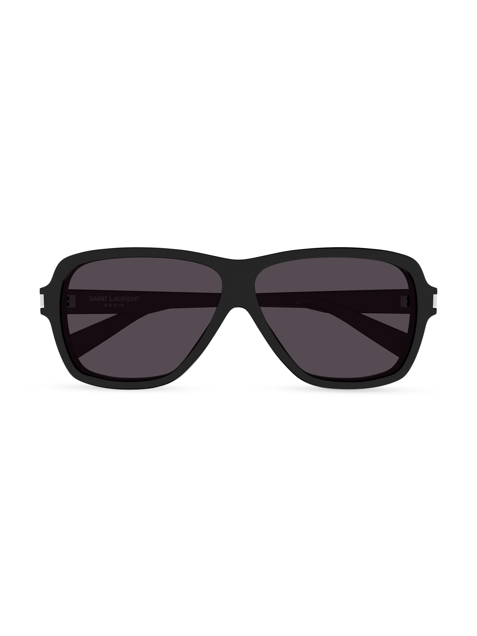 Saint Laurent Women's Fashion Icons Carolyn Navigator Sunglasses - Black