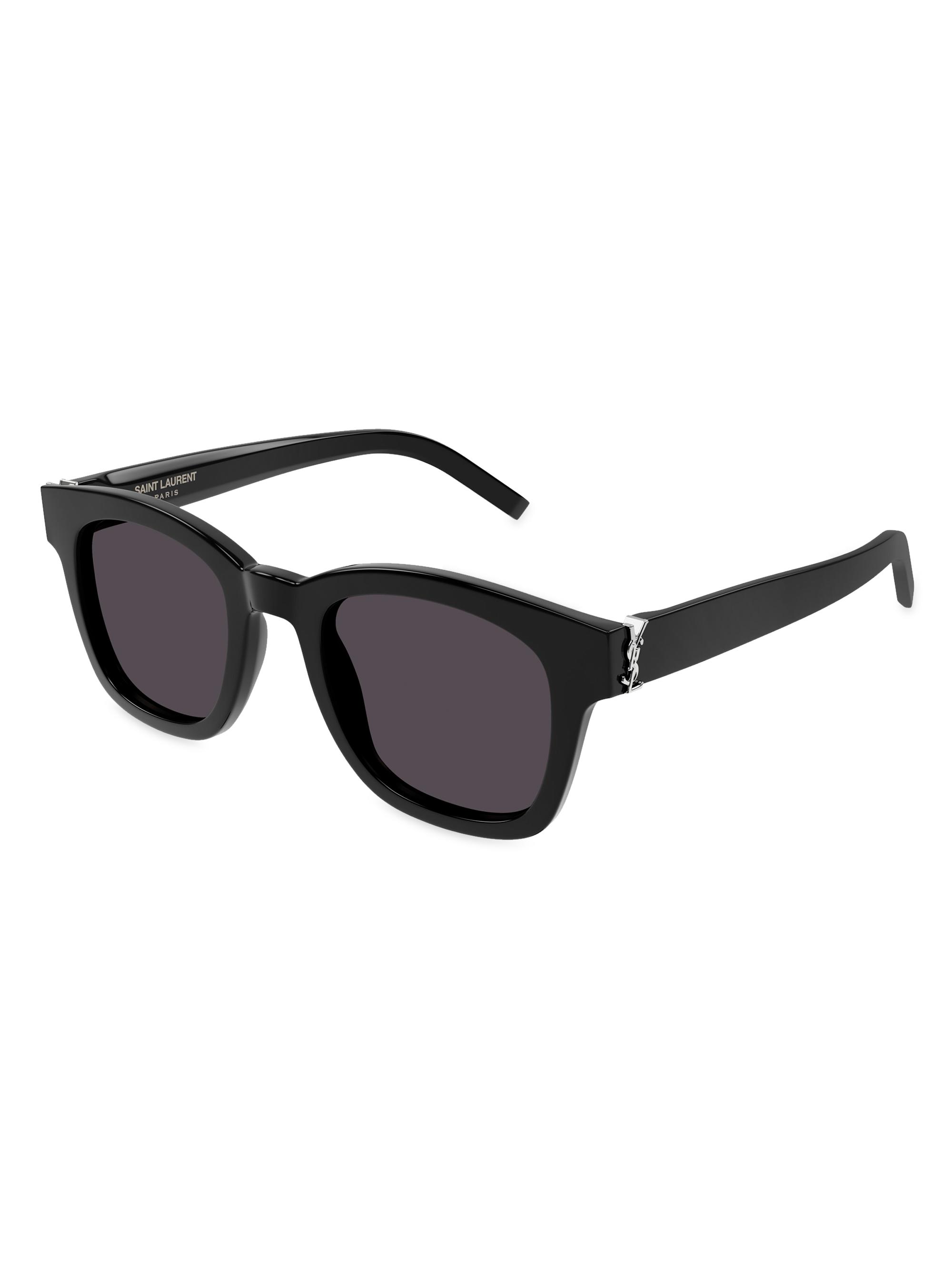 Saint Laurent Monogram Acetate 56MM Cat-Eye Sunglasses