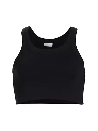 $325 Michael Kors Women's Black Tank Top Size L