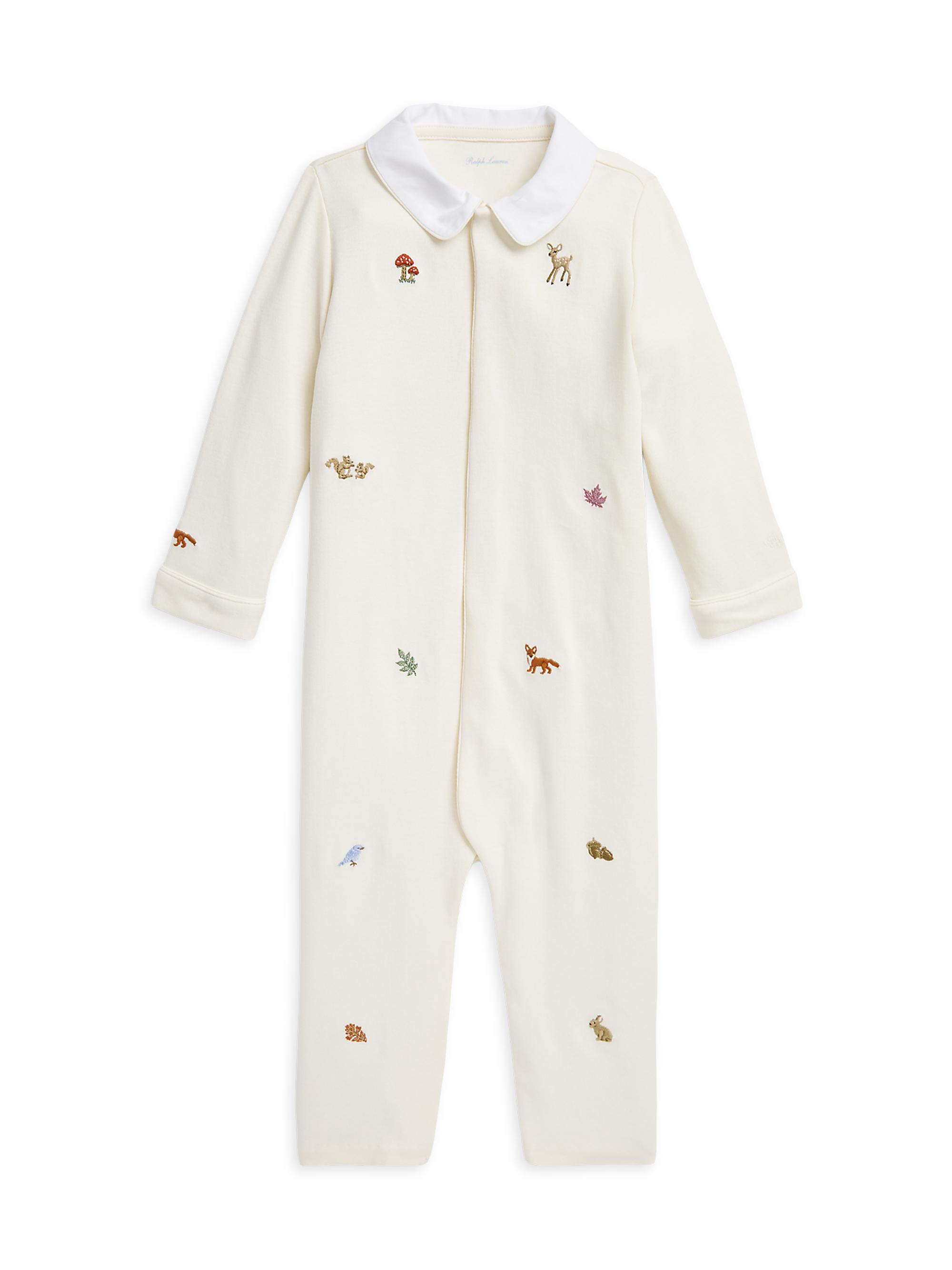 Polo Ralph Lauren Baby Boy's Forest Embroidery Coveralls Saks