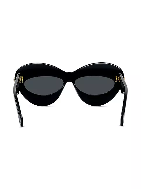 Shop LOEWE Double Frame 67MM Cat Eye Sunglasses