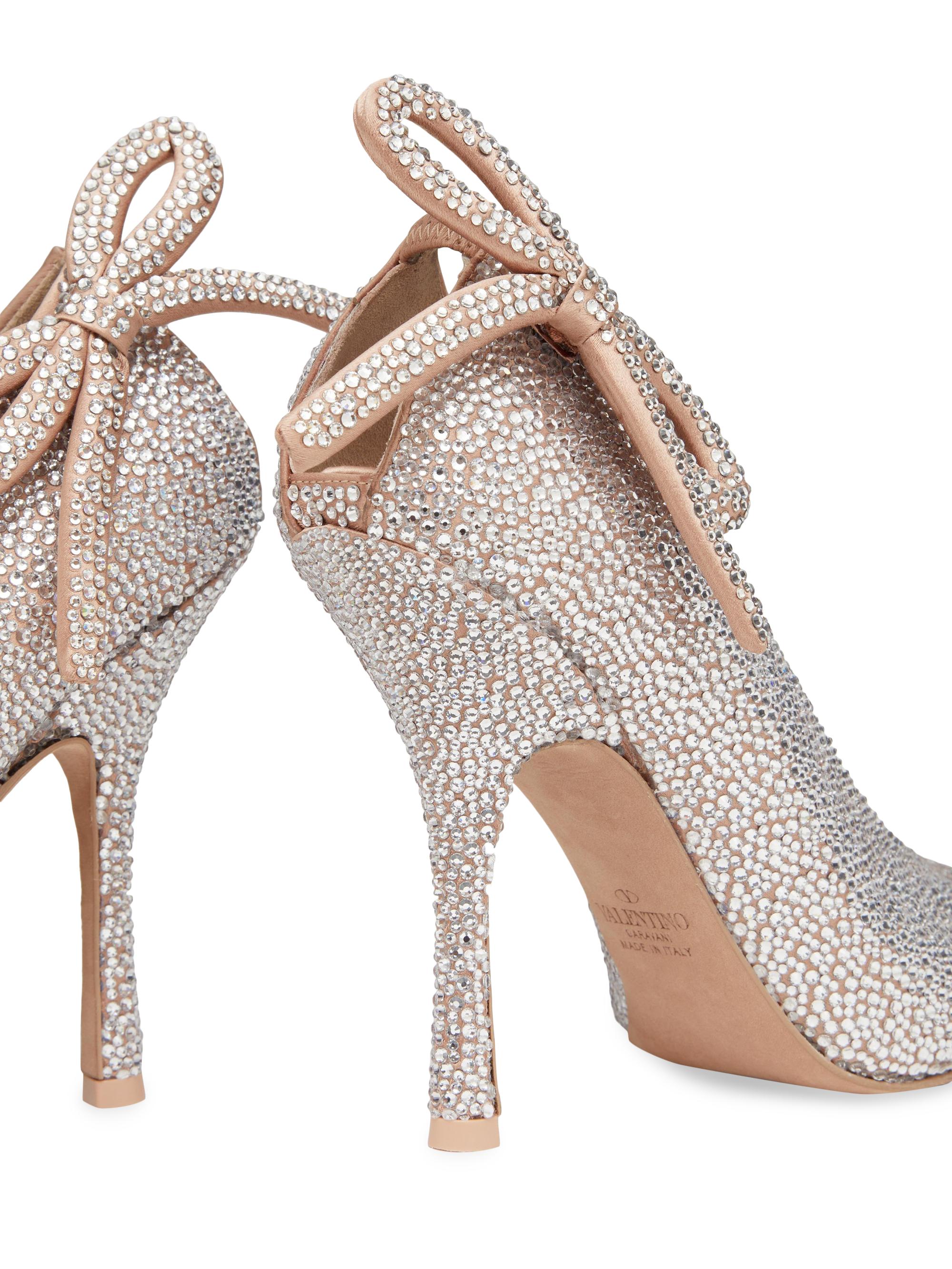VALENTINO GARAVANI ビーズ装飾ハイヒール VALENTINO GARAVANI ビーズ装飾ハイヒール