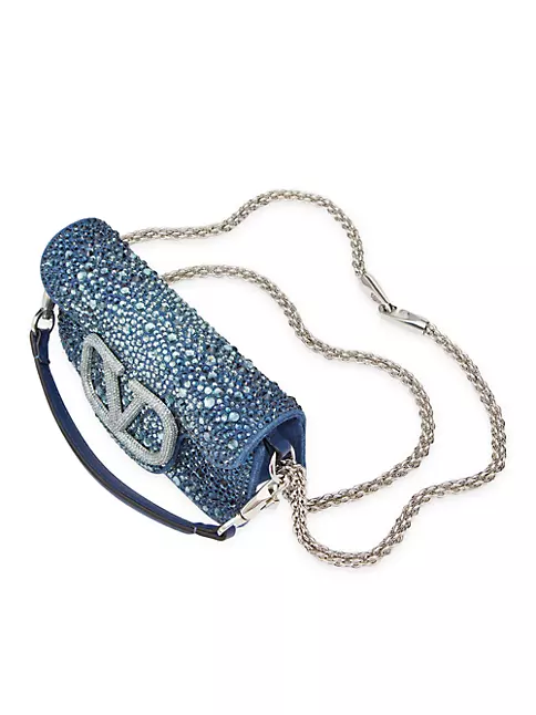 Valentino Glam Lock Rhinestone & Crystal bag - ReOriginal