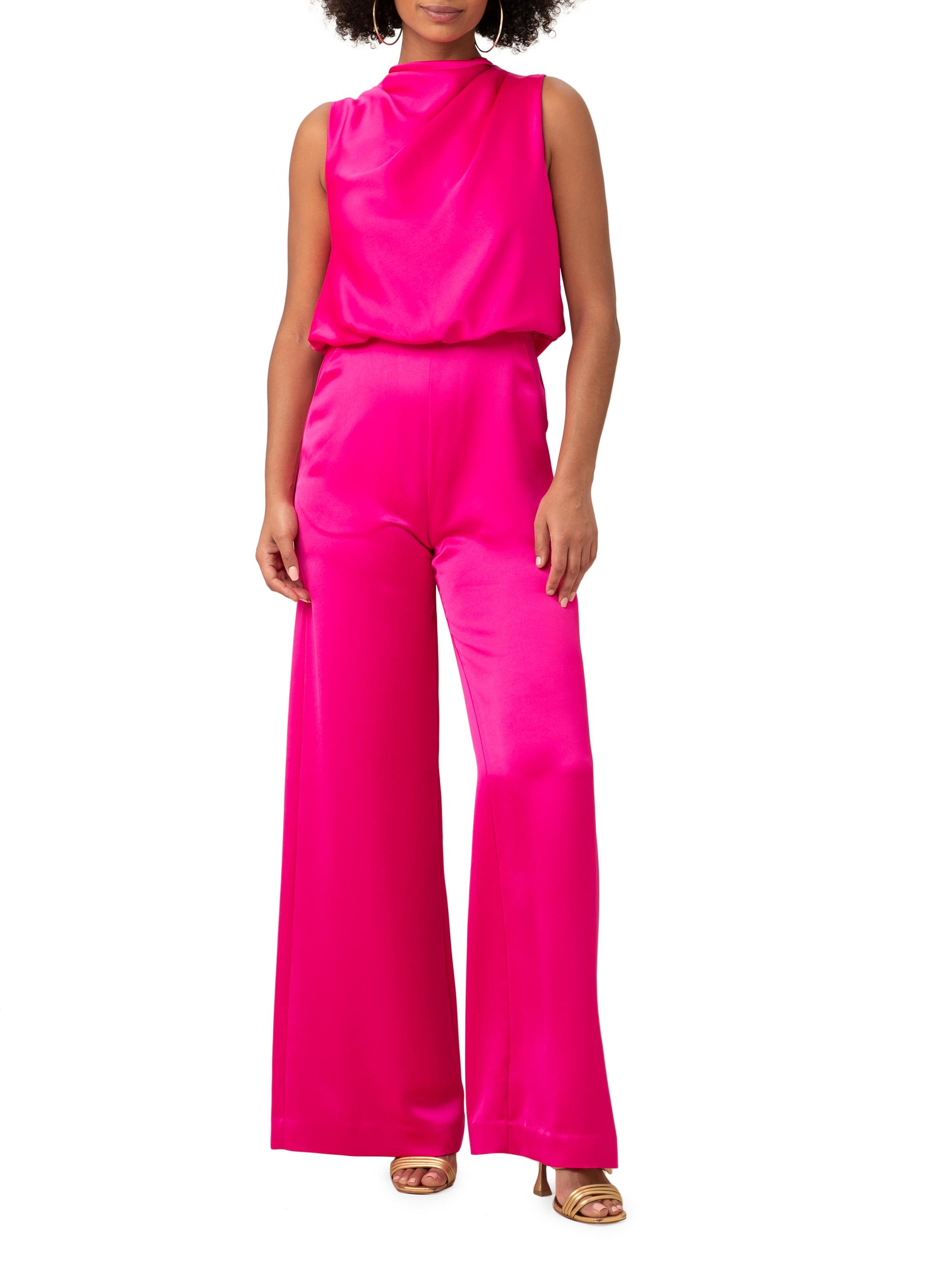 Trina Turk Women's Bleecker Wide-Leg Jumpsuit - Trina Pink
