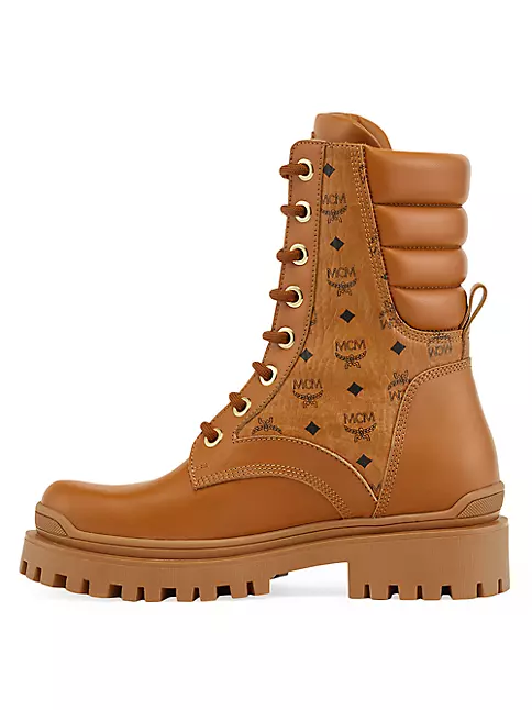 Louis Vuitton Combat Boots with Upper Leather for Women for sale