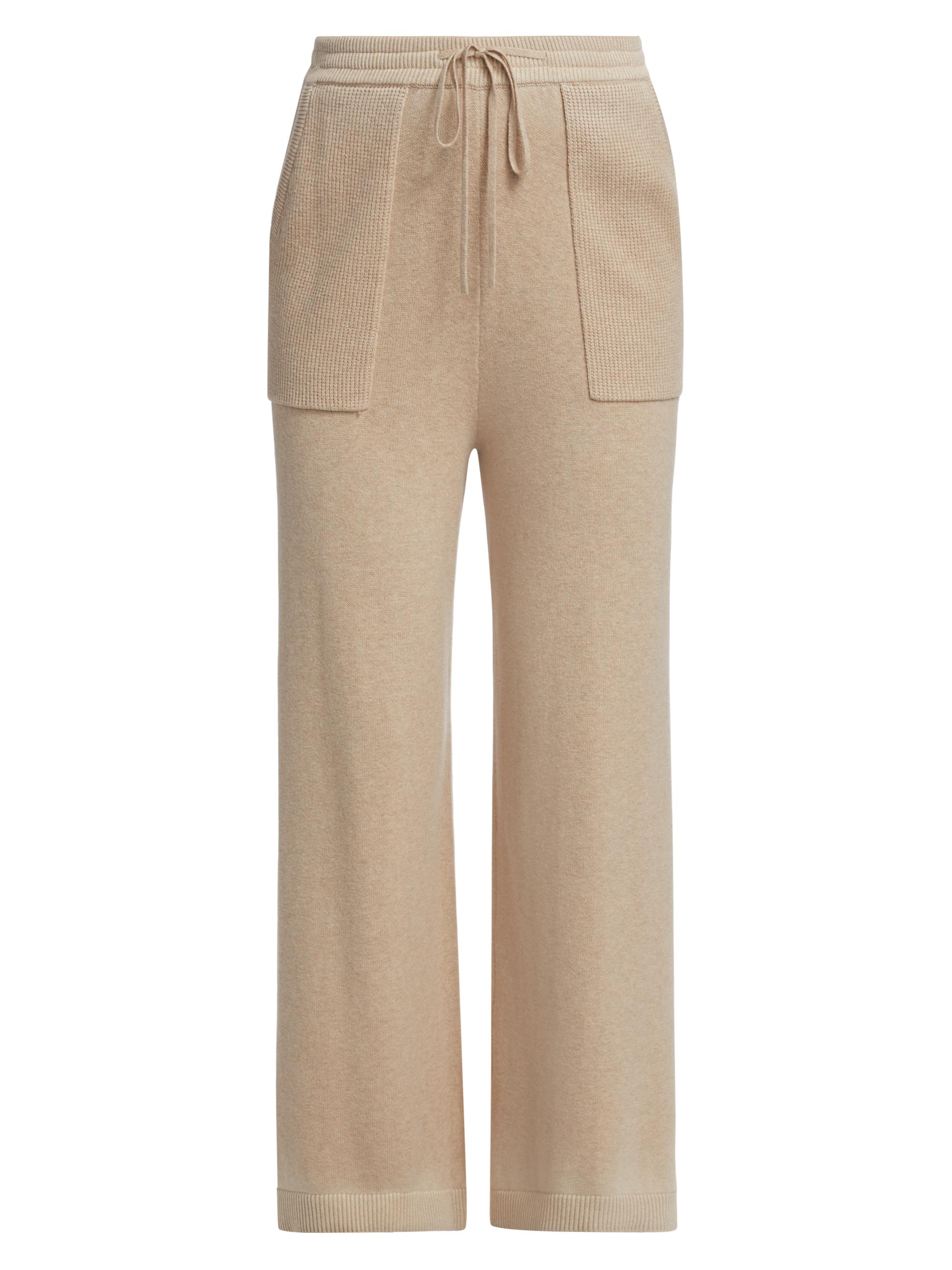 ATM Anthony Thomas Melillo Women's Cotton-Cashmere Drawstring Pants - Soft Fawn