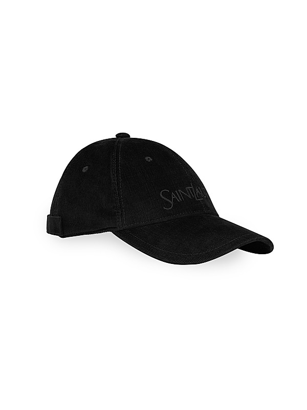 Shop Saint Laurent Vintage Baseball Cap In Corduroy | Saks Shop Saint Laurent Vintage Baseball Cap In Corduroy | Saks