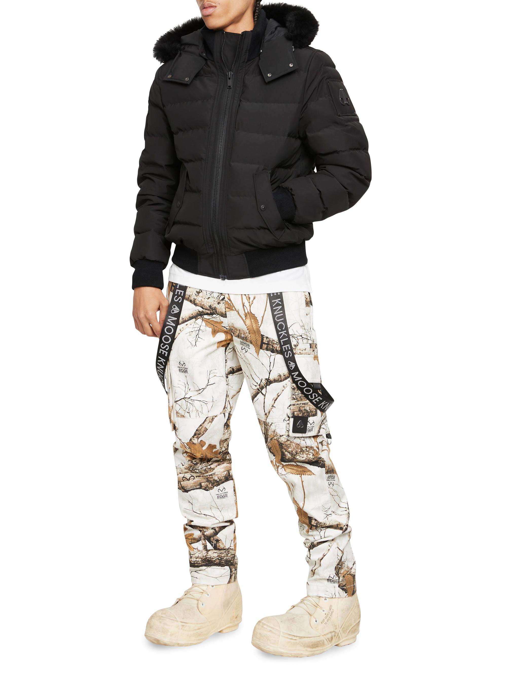 Moose Knuckles Onyx Scotchtown Bomber Jacket | Saks Fifth Avenue