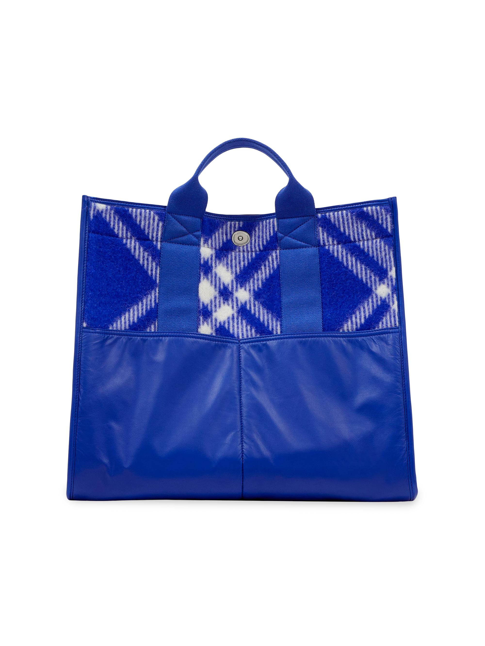 Burberry XL Check Shopper Tote Saks Fifth Avenue
