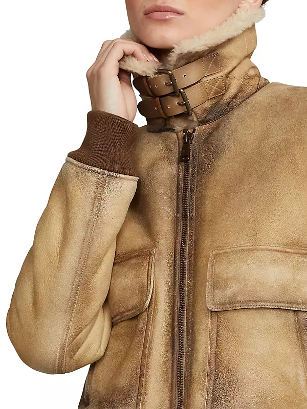 Shearling Embossed Monogram Jacket - Ready-to-Wear